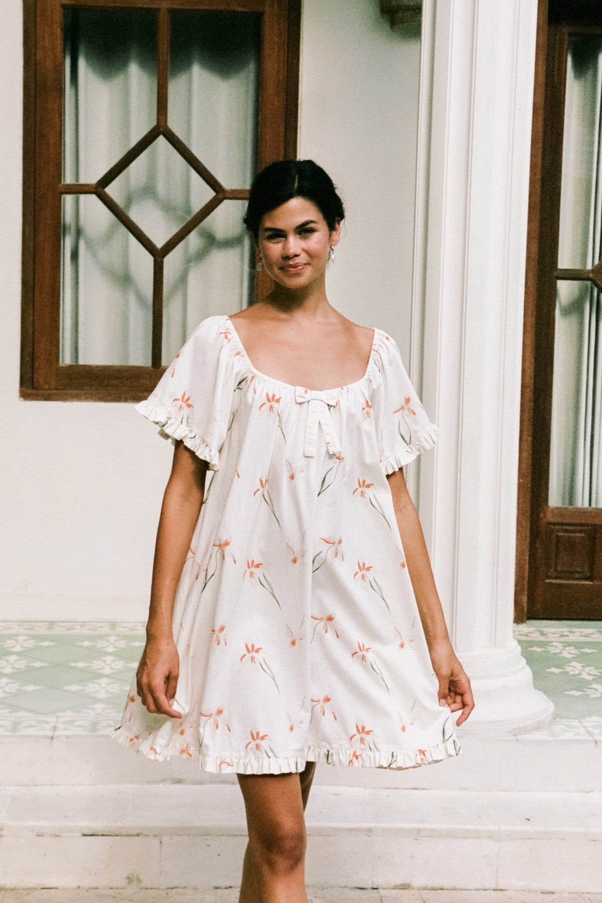 Cotton Modal Nightdress — Lily — additional view